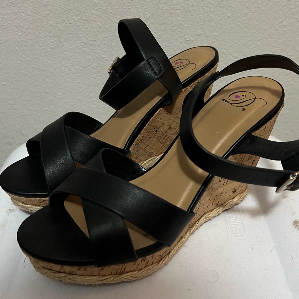 Wedge heel sandals